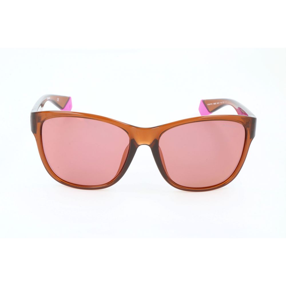 Brown Polycarbonate Sunglasses