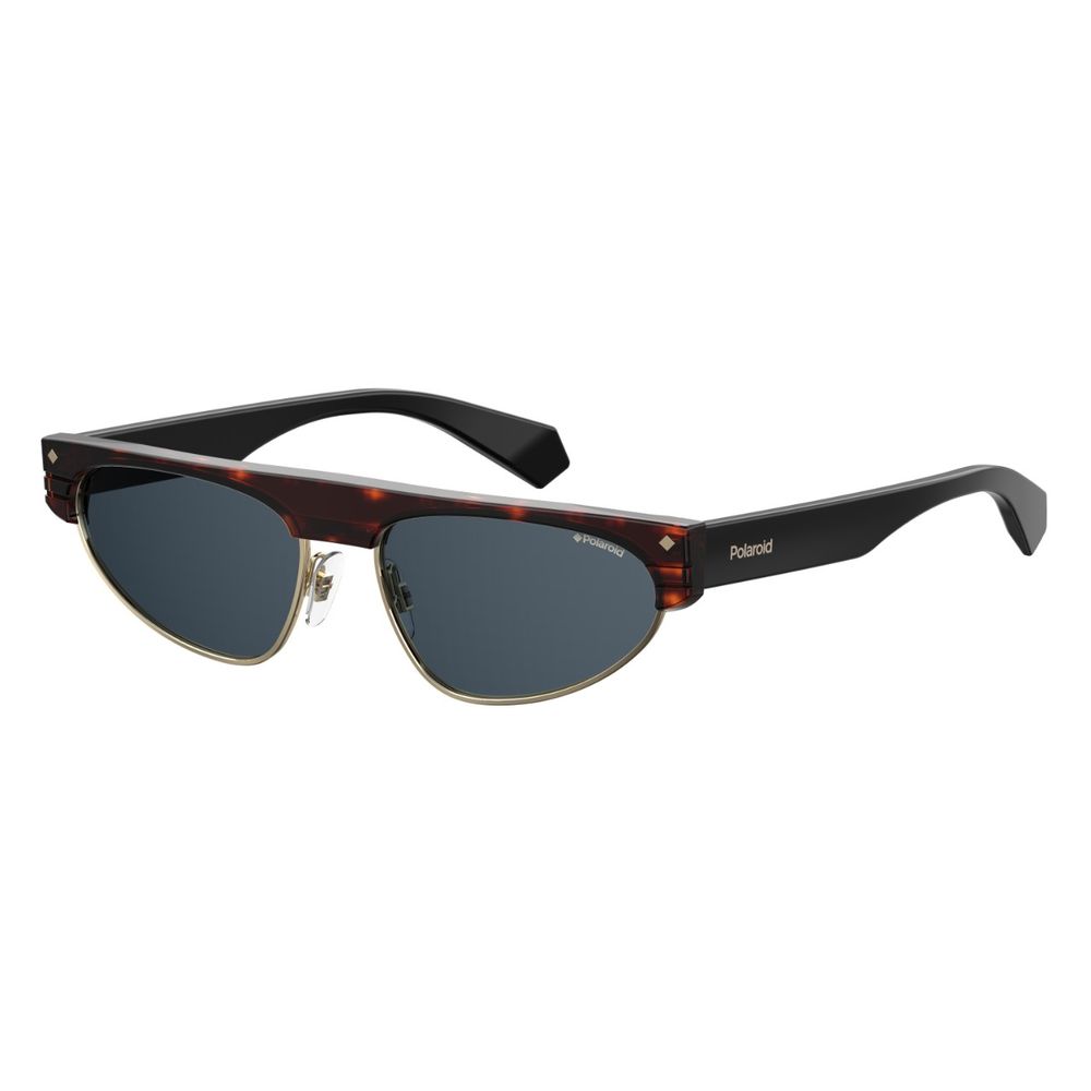 Braune Sonnenbrille aus Metall