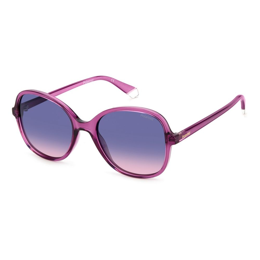 Lila Sonnenbrille aus Kunststoff