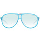 Blue Acetate Sunglasses