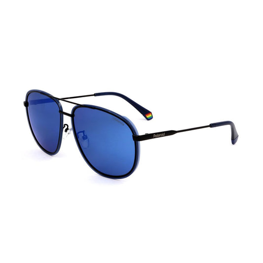 Blue Metal Sunglasses