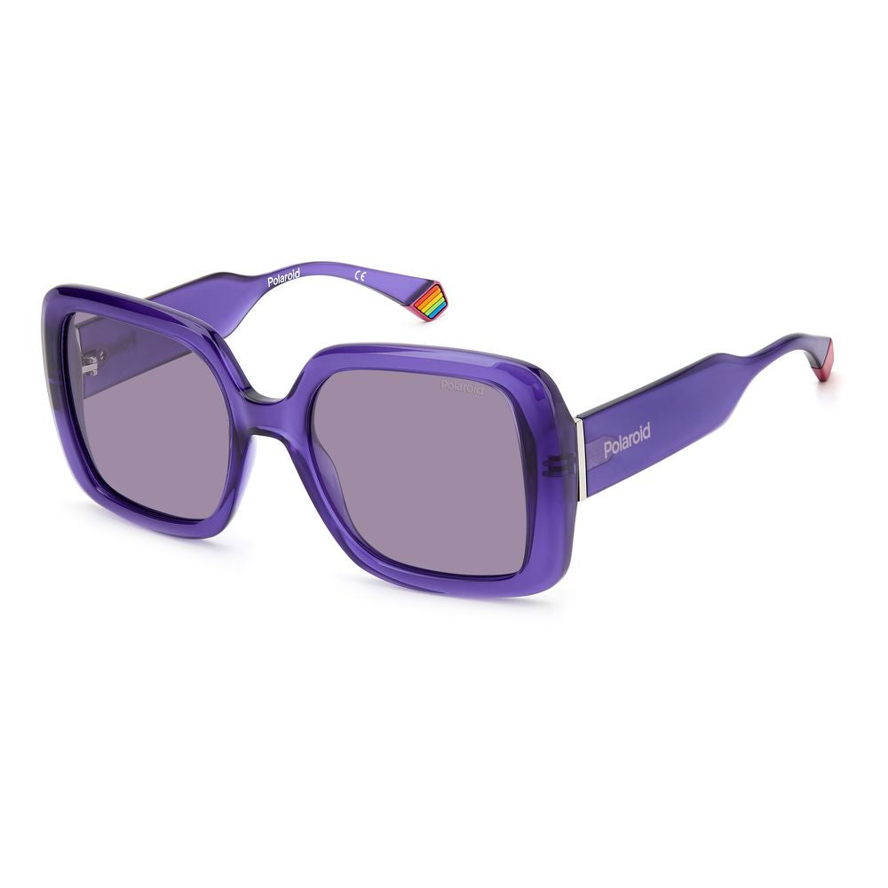 Purple Plastic Sunglasses