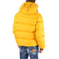 Yellow Nylon Men Jacket