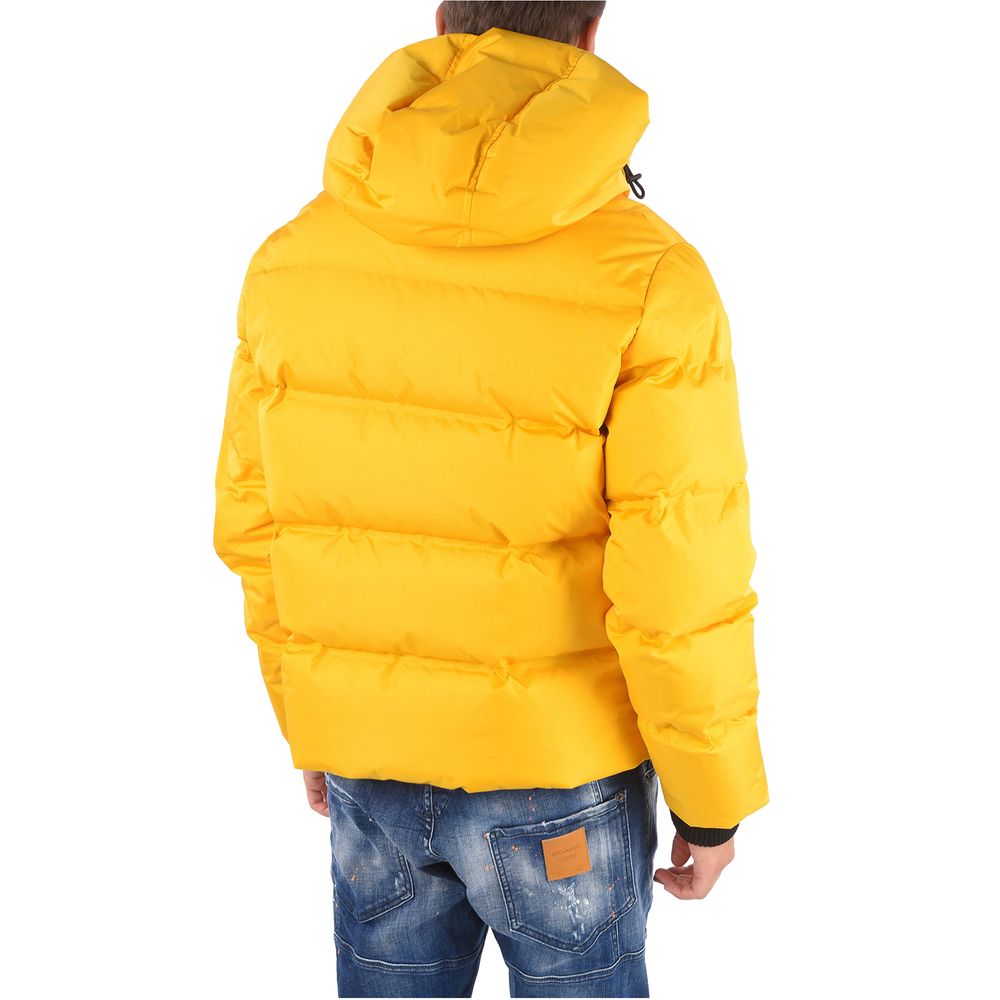 Gelbe Nylonjacke für Herren