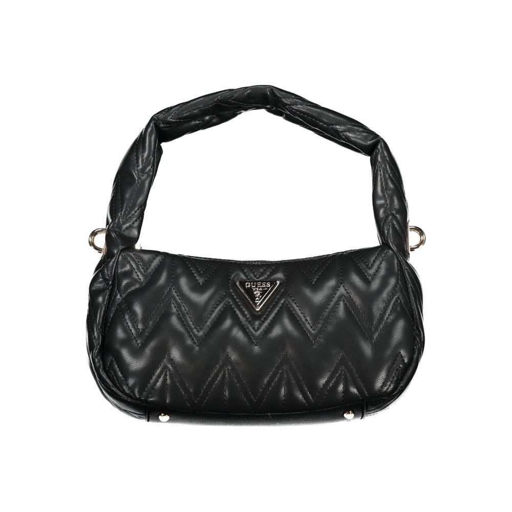 Borsa a mano in cotone nero