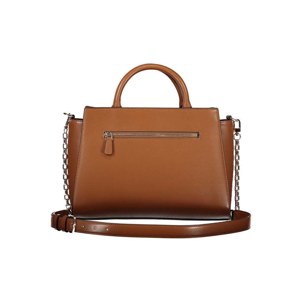 Borsa in polietilene marrone
