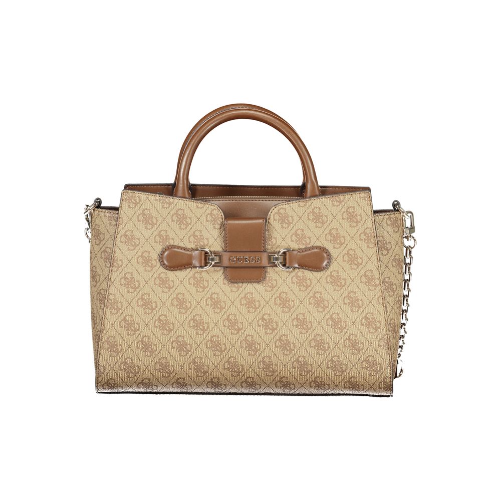 Borsa a mano in polietilene beige