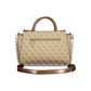 Borsa a mano in polietilene beige