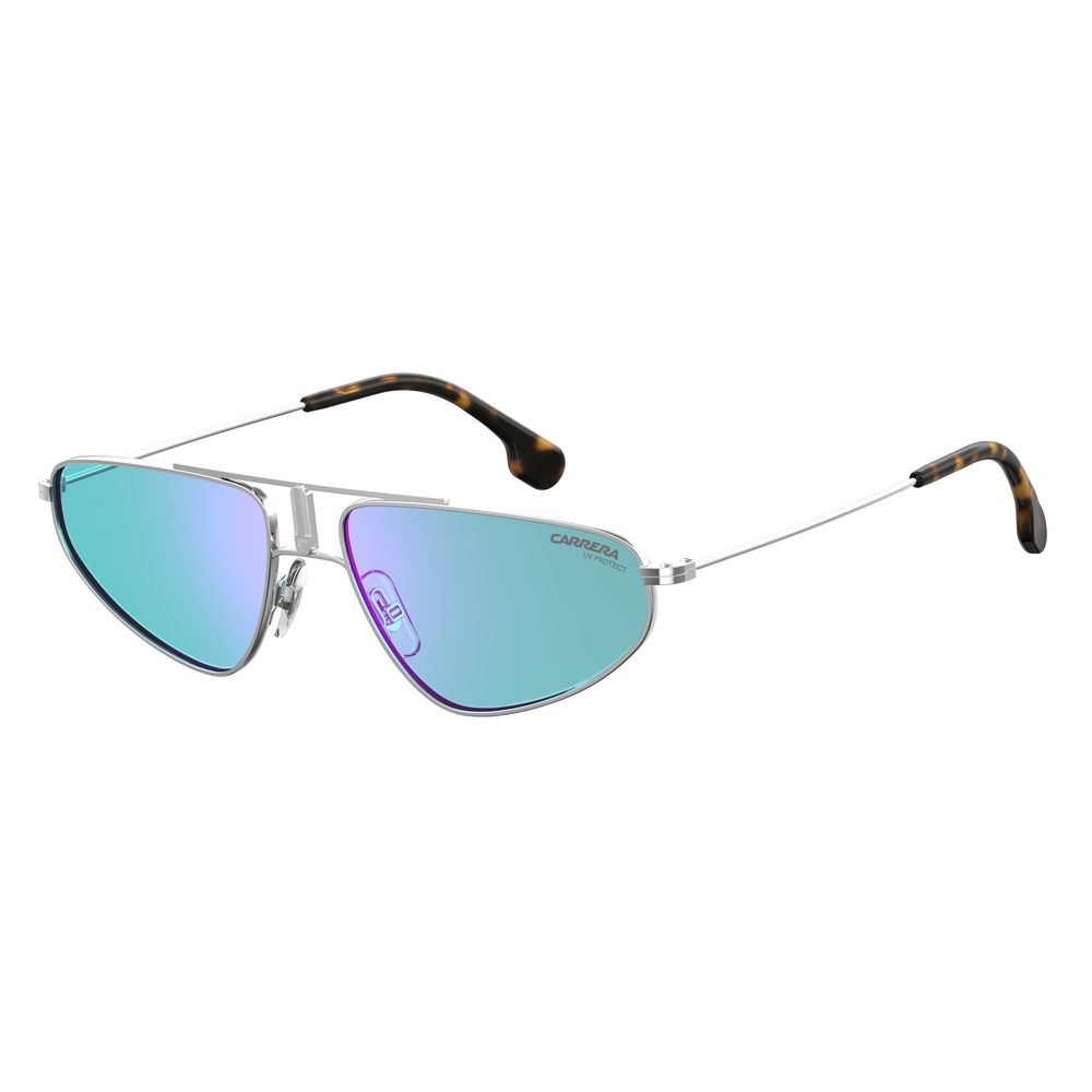 Silberne Sonnenbrille aus Metall