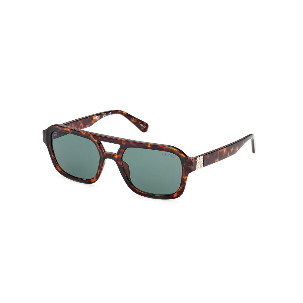 Brown Injected Sunglasses