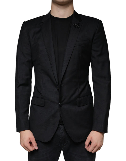 Blazer monopetto MARTINI Bee nero