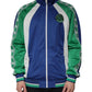 Multicolor Polyester Full Zip Bomber Jacket