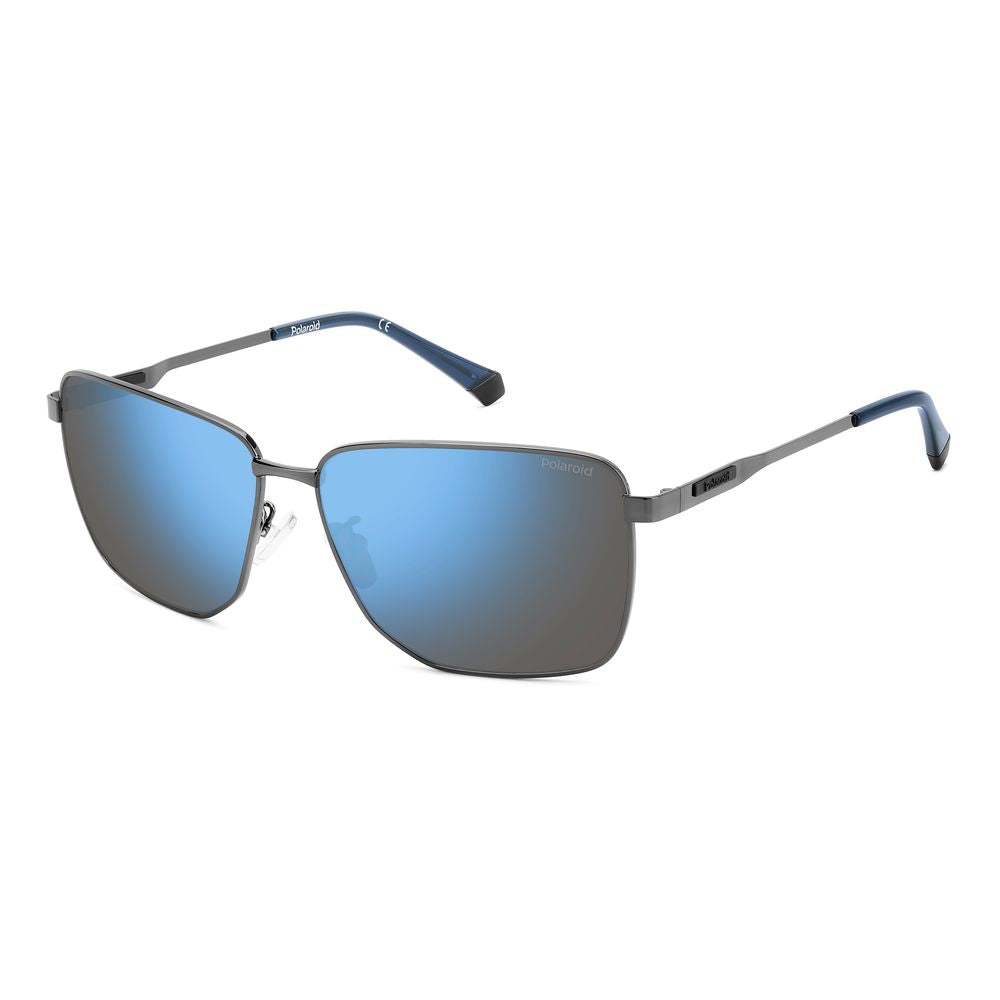 Gray Metal Sunglasses