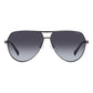 Gray Metal Sunglasses