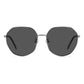 Gray Metal Sunglasses