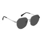 Gray Metal Sunglasses