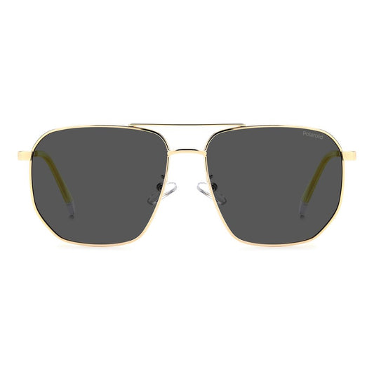 Bicolor Metal Sunglasses