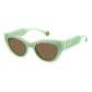 Green Resin Sunglasses