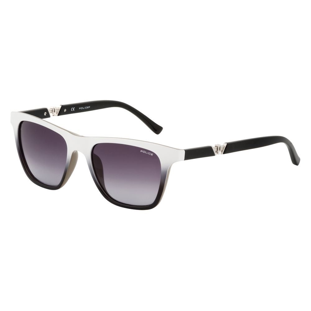 Braune Sonnenbrille mit Spritzguss-Optik