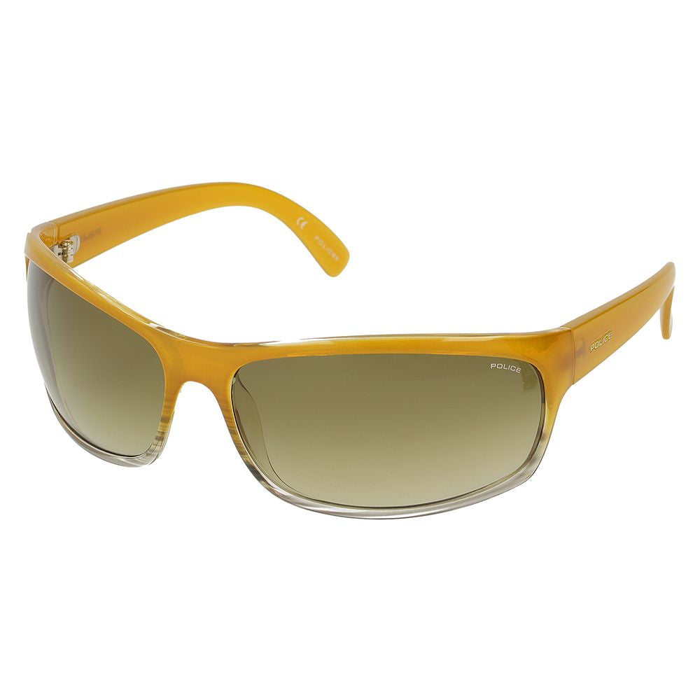 Braune Sonnenbrille mit Spritzguss-Optik