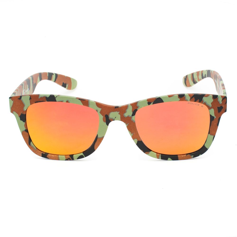 Mehrfarbige Sonnenbrille mit Spritzguss-Optik