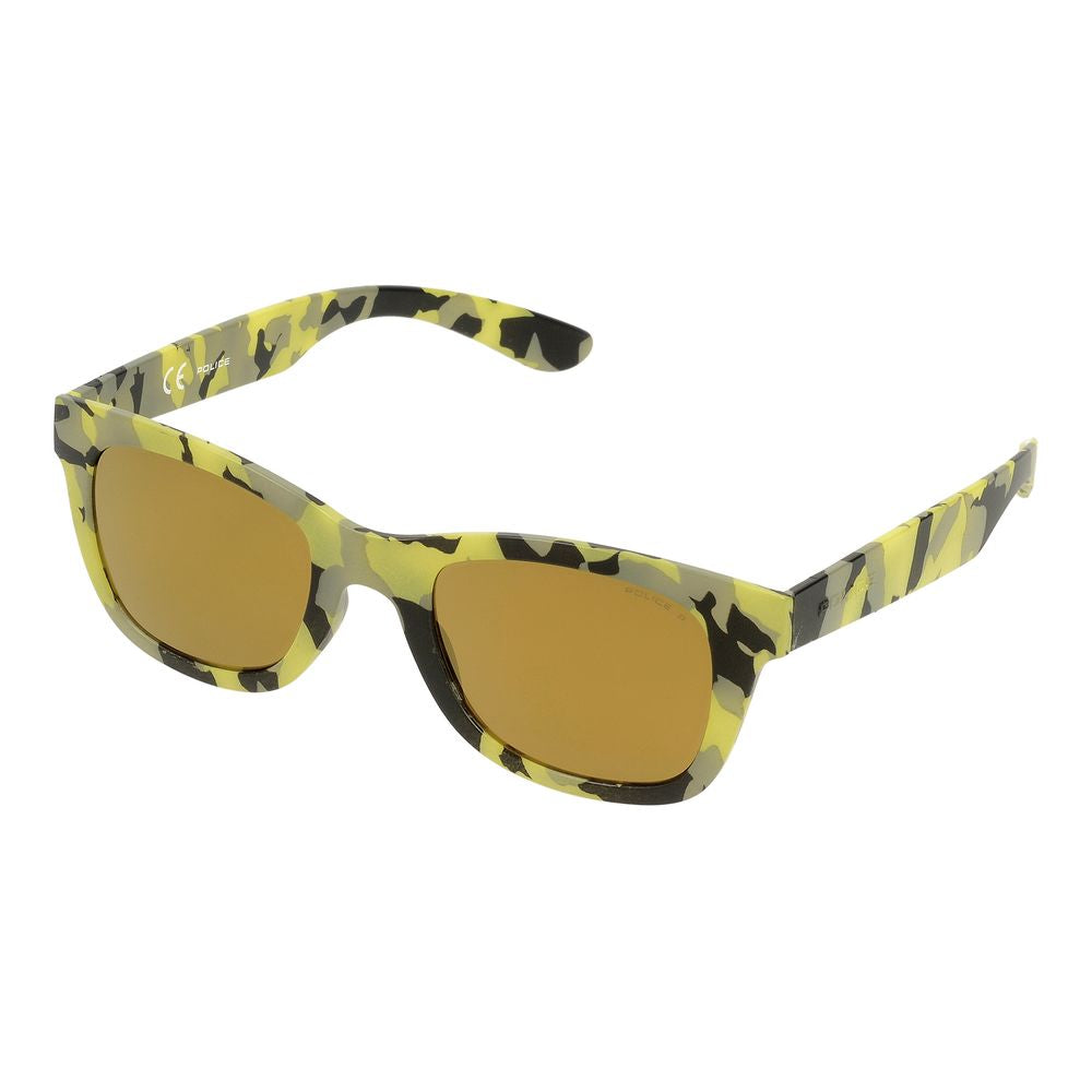 Mehrfarbige Sonnenbrille mit Spritzguss-Optik