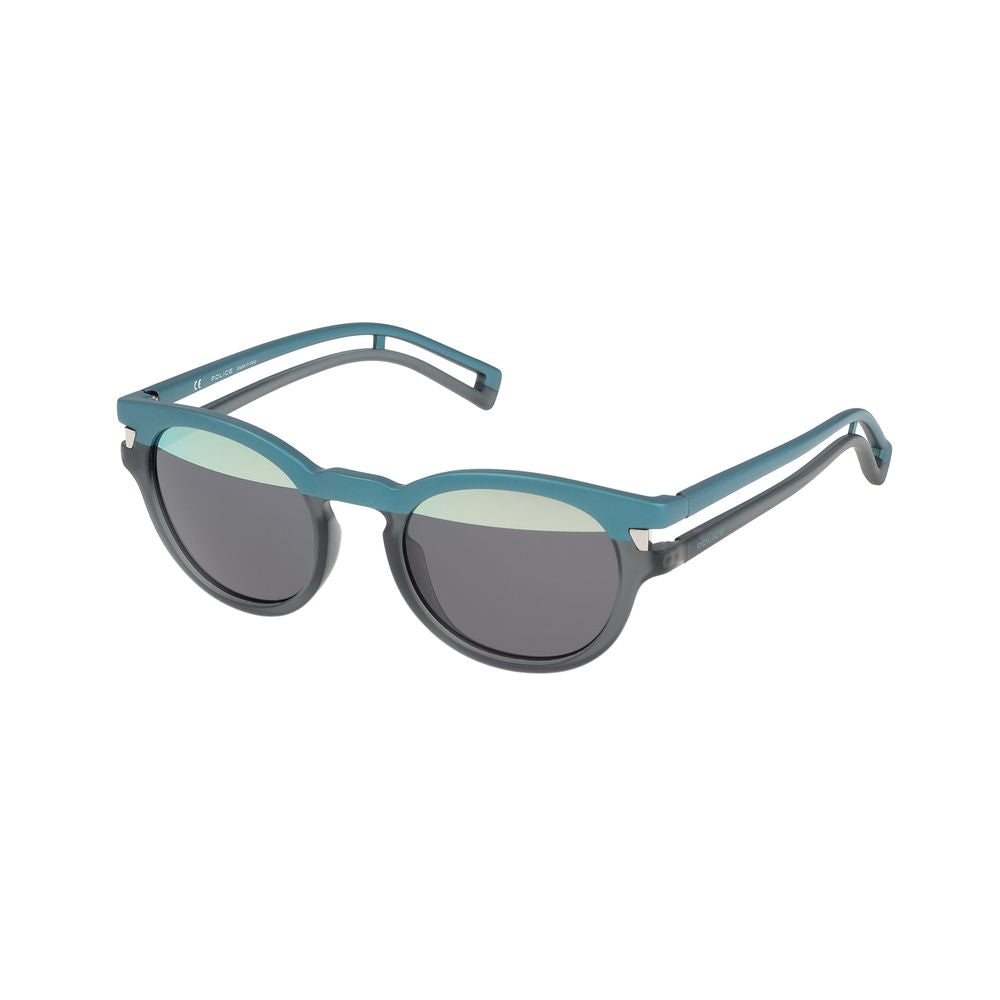 Graue Sonnenbrille mit Spritzguss-Optik