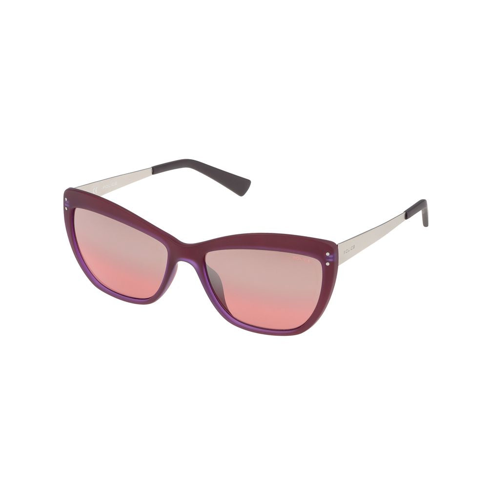 Rote Sonnenbrille mit Spritzguss-Optik