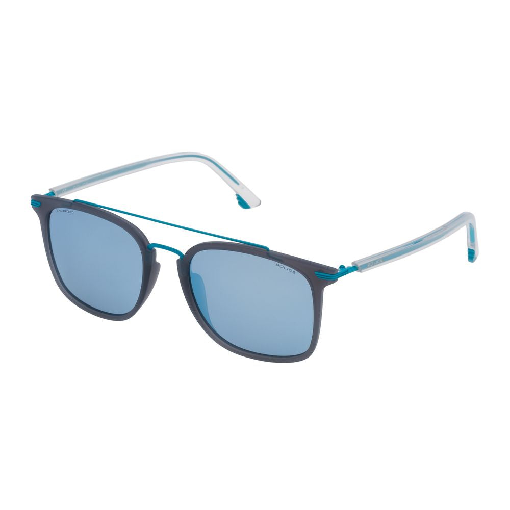 Blue Metal Sunglasses