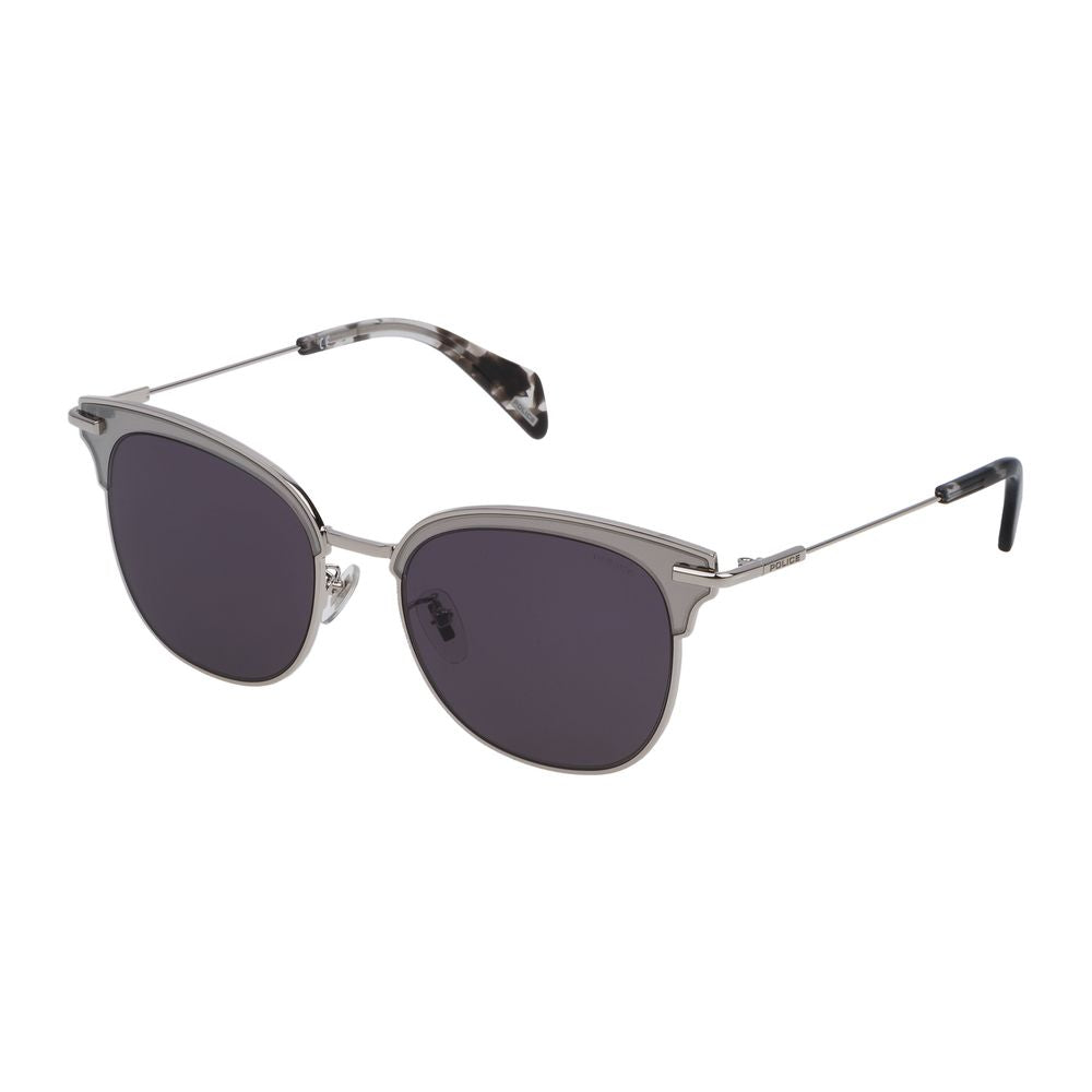 Graue Sonnenbrille aus Metall