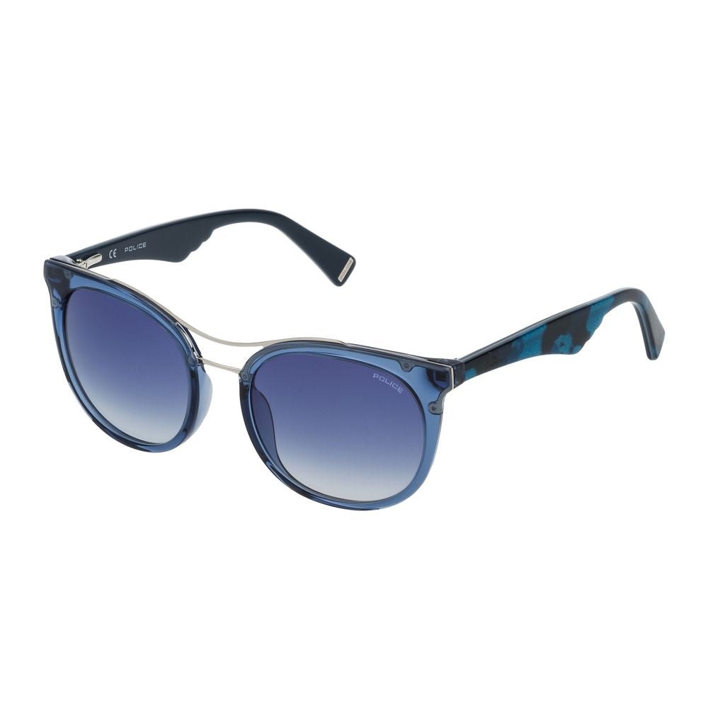 Occhiali da sole in acetato blu