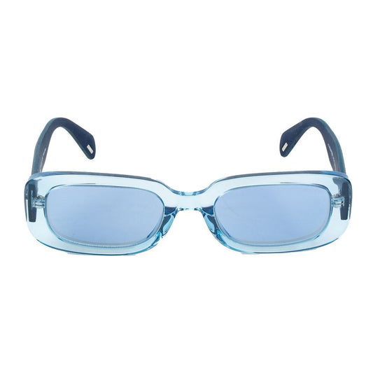 Occhiali da sole in acetato blu