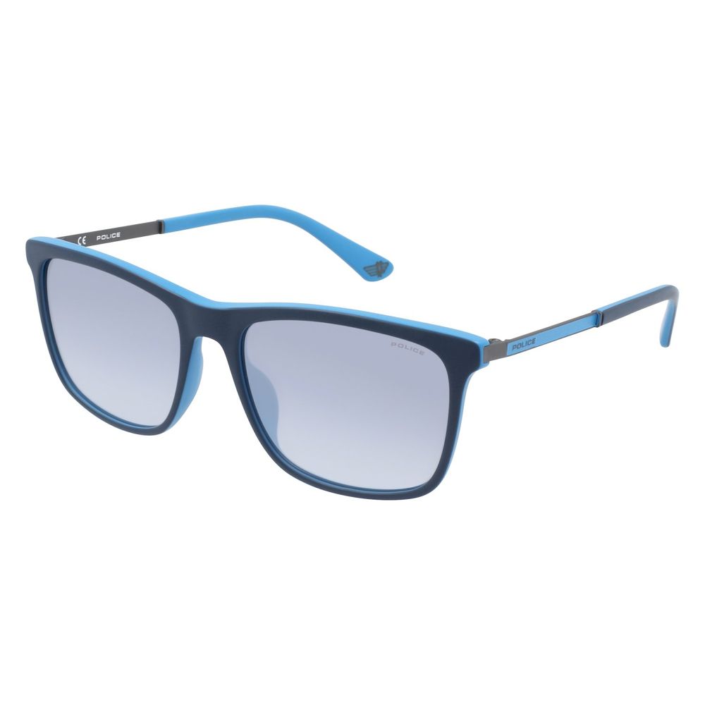 Occhiali da sole in acetato blu