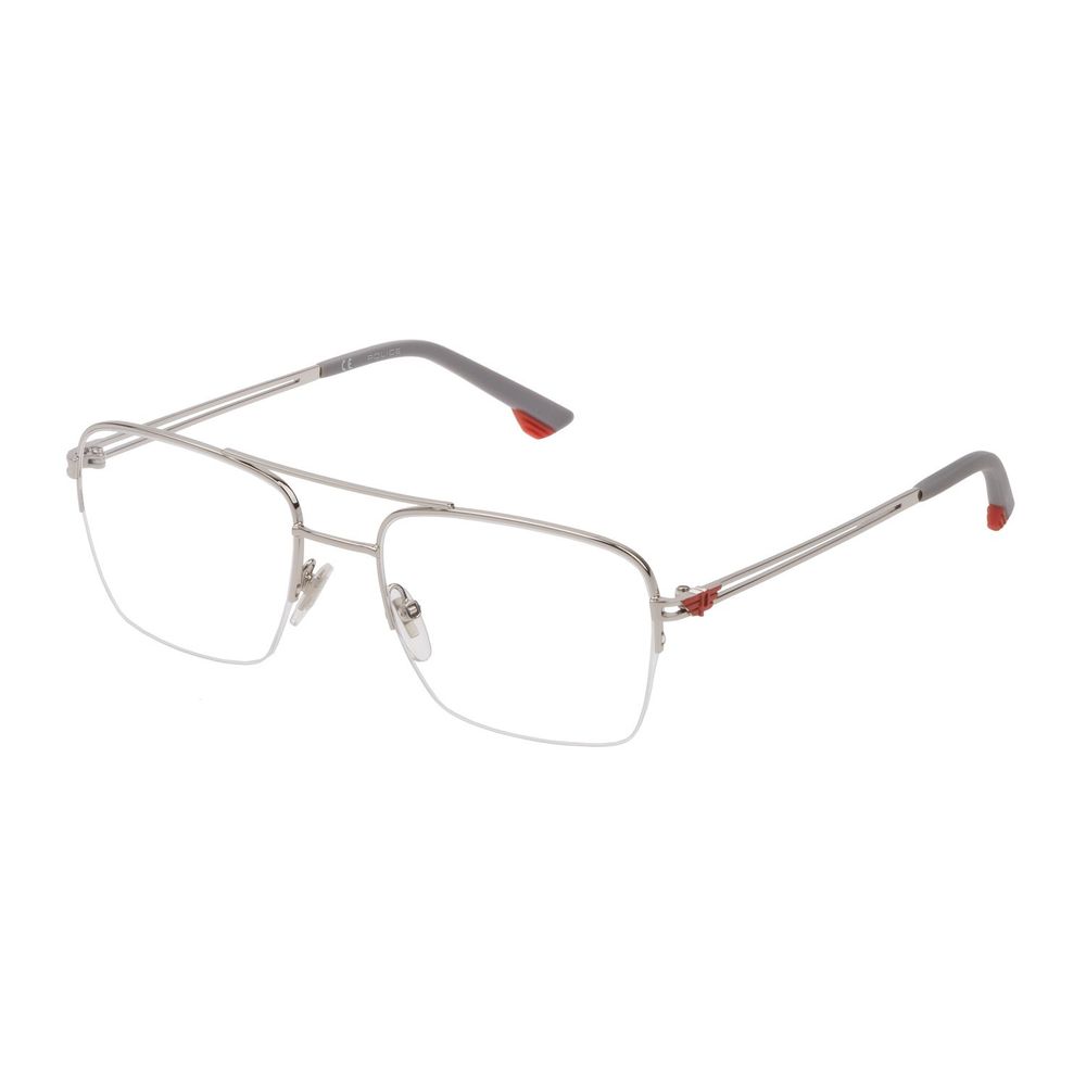 Schwarze Sonnenbrille mit Spritzguss-Optik