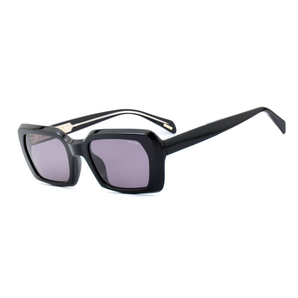 Schwarze Sonnenbrille aus Kunststoff