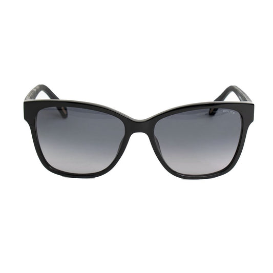 Schwarze Acetat-Sonnenbrille