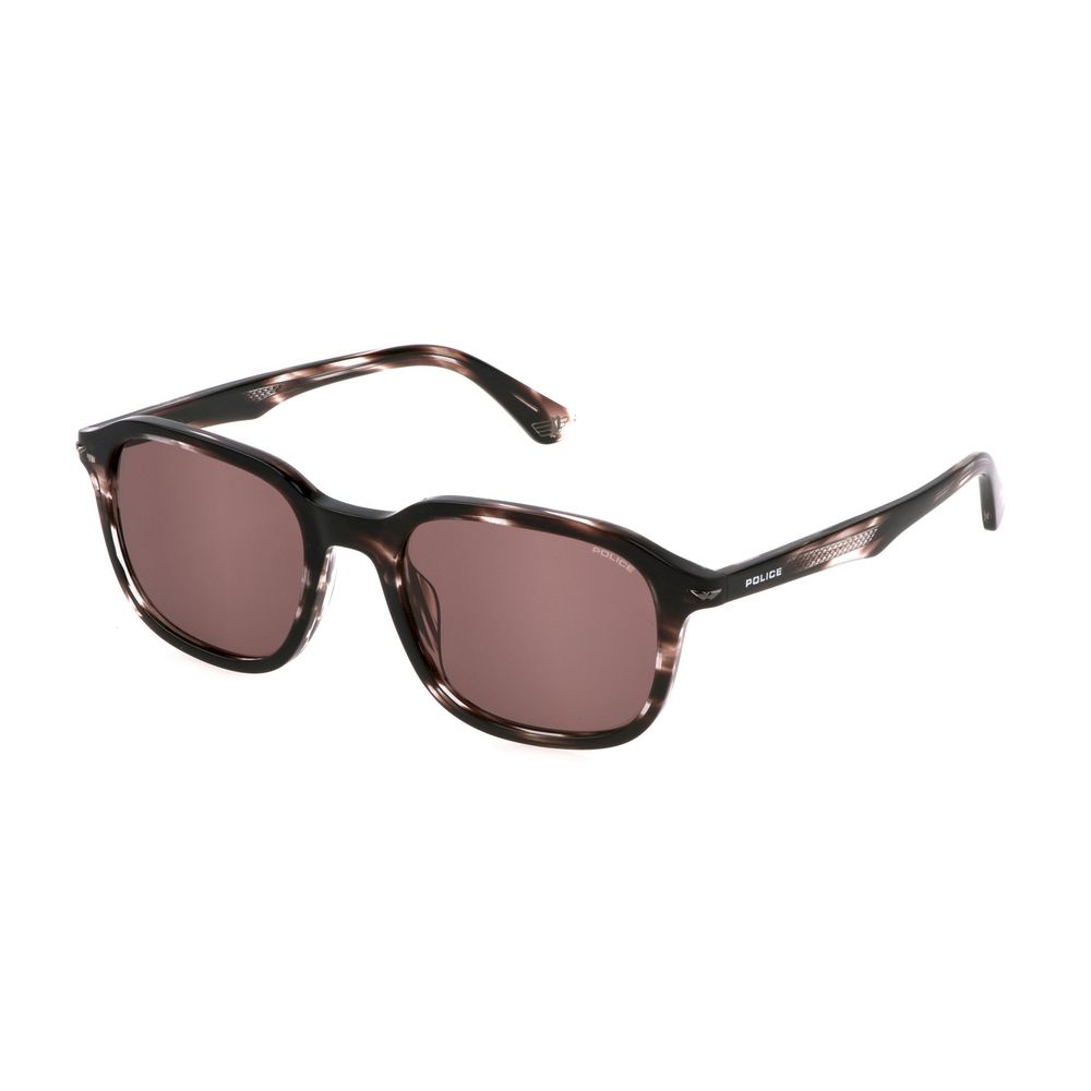 Braune Acetat-Sonnenbrille