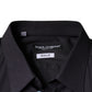 Schwarzes Baumwoll-Stretch-Kleid GOLD Formelles Hemd