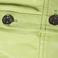Grünes Button-Down-Hemd aus Baumwolle mit Kragen für Herren