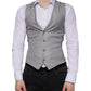 Light Gray Wool Formal Dress Waistcoat Vest