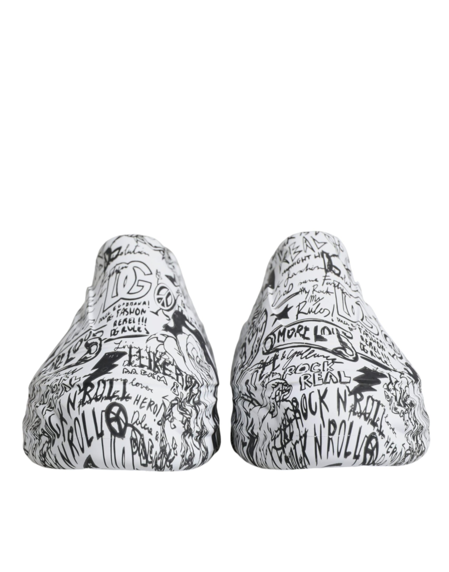 Weiß Schwarz Graffiti Daymaster Sneakers Schuhe