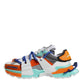 Multicolor Panelled Space Men Sneakers Shoes