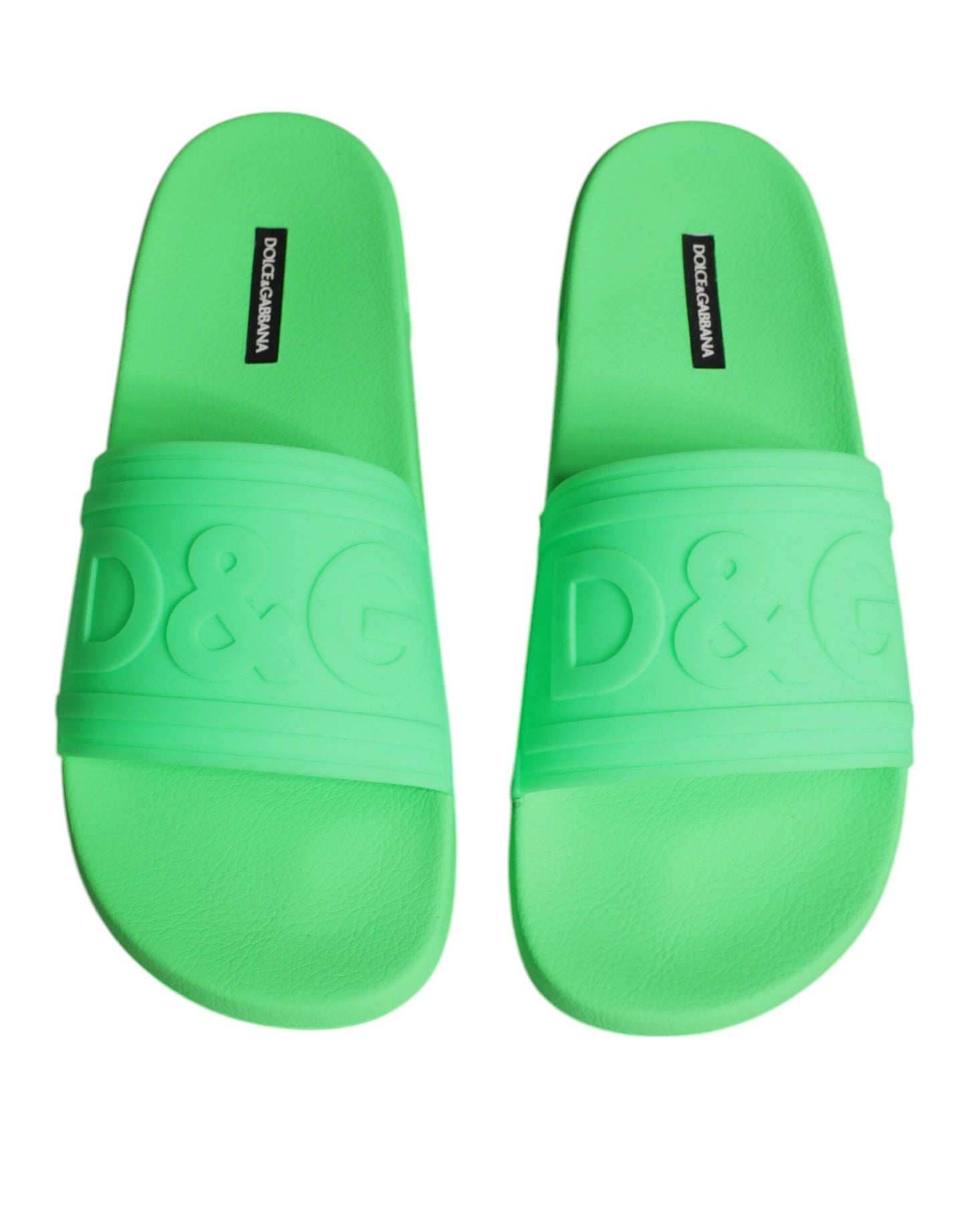 Sandali in pelle verde Scarpe da spiaggia