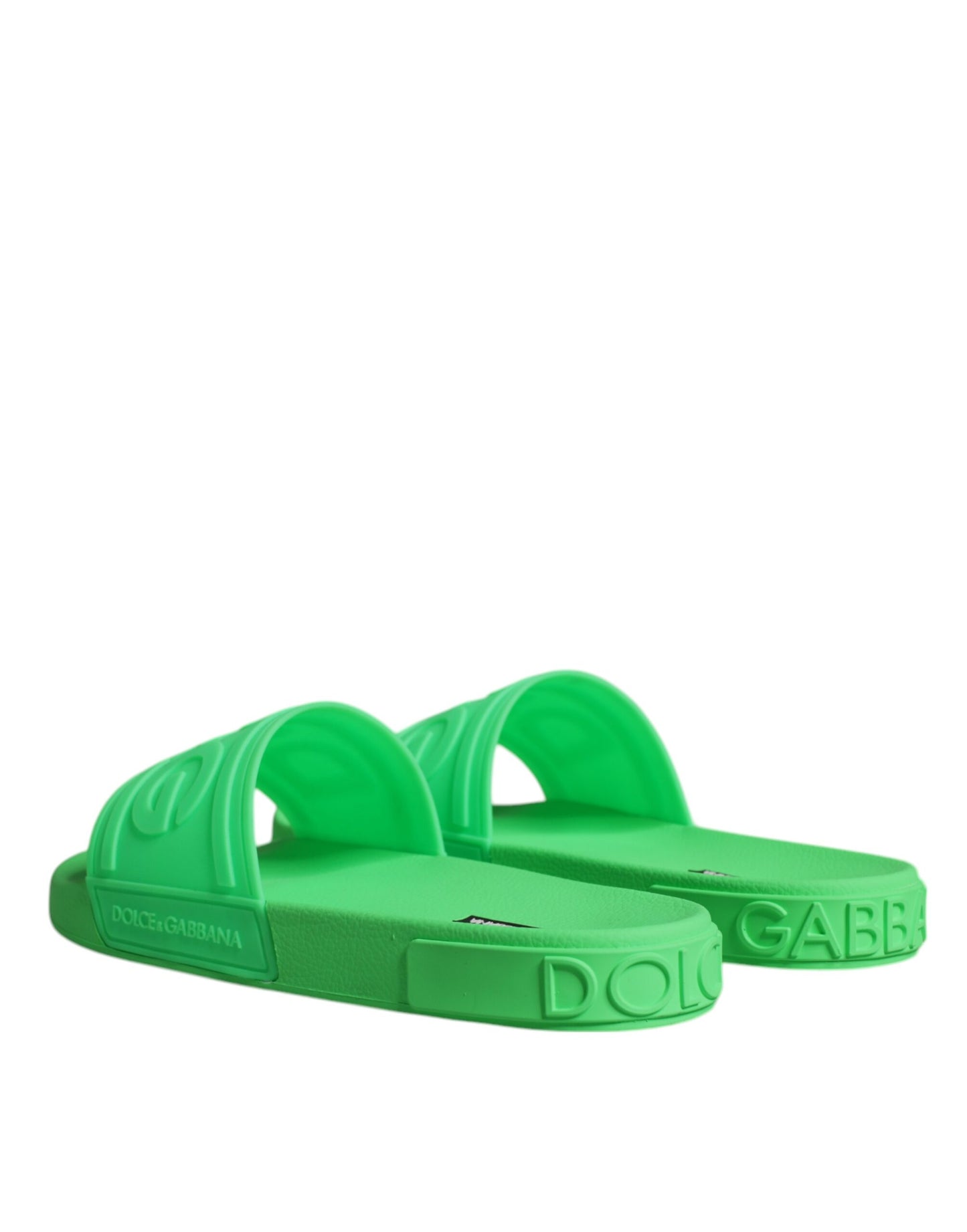 Grüne Leder-Sandalen mit Strandschuhen