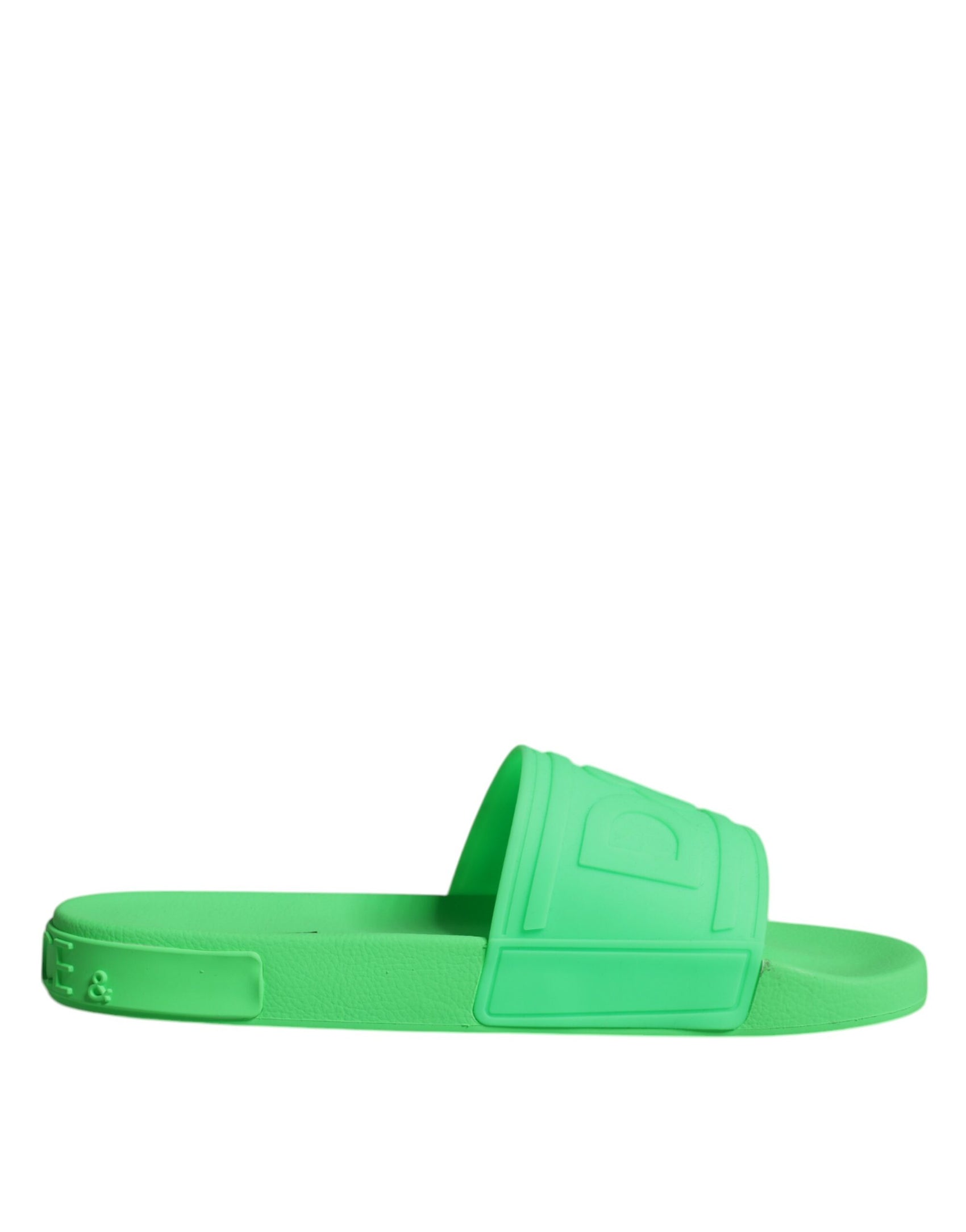 Grüne Leder-Sandalen mit Strandschuhen