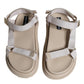 Beige Nappa Devotion Strap Men Sandals Shoes