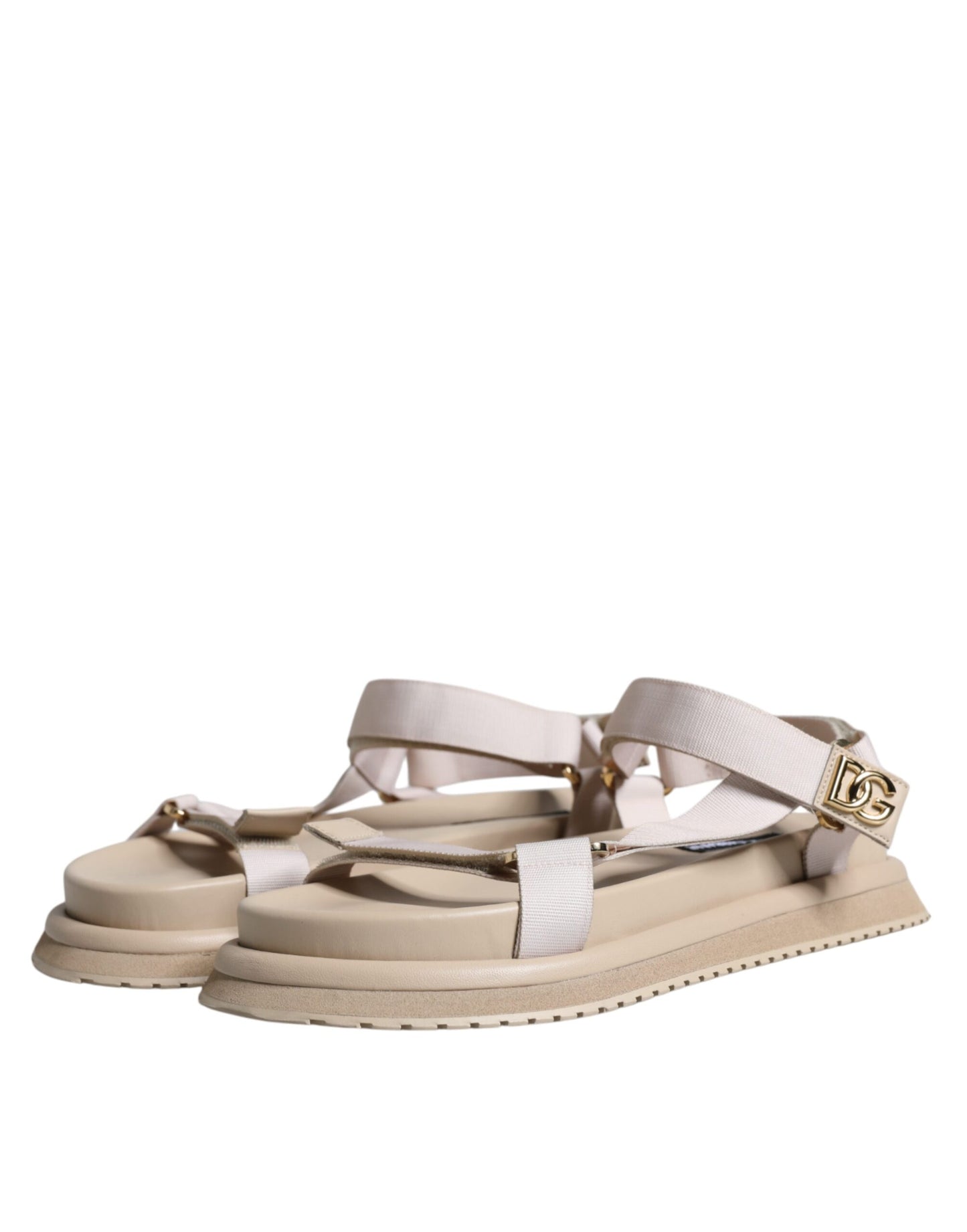 Sandali da uomo con cinturino in nappa beige Devotion