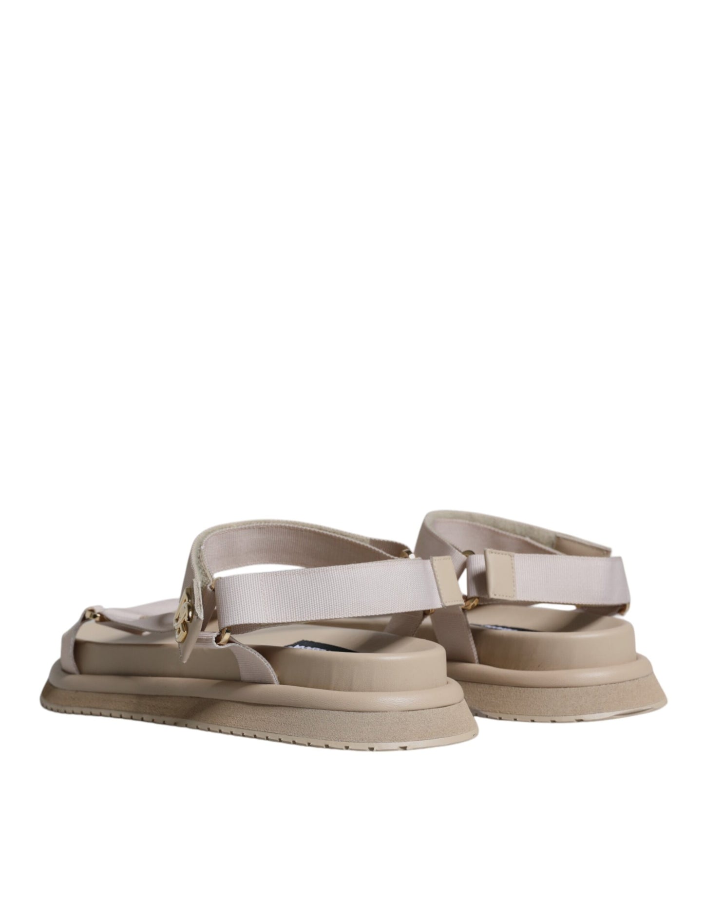 Sandali da uomo con cinturino in nappa beige Devotion