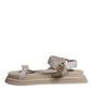 Beige Nappa Devotion Strap Herren Sandalen Schuhe