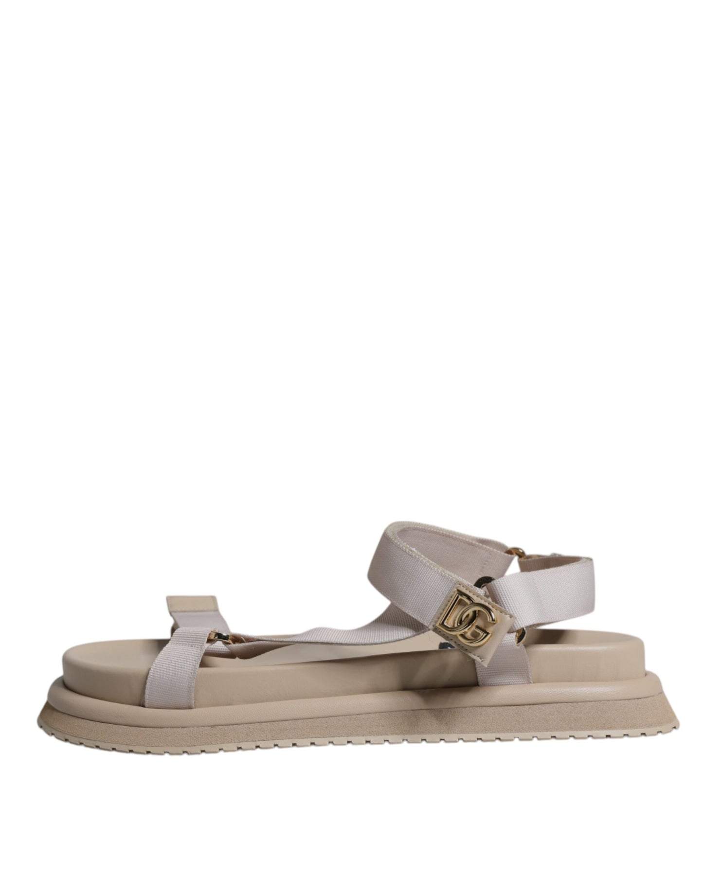 Sandali da uomo con cinturino in nappa beige Devotion